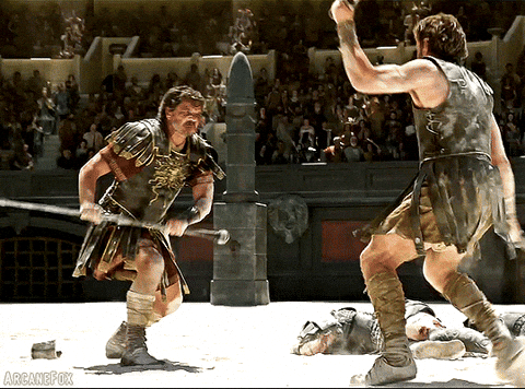 ArcaneFox giphyupload pedro pascal gladiator gladiator 2 GIF