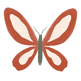 Butterfly Sticker by BeWILDerwood