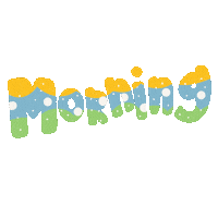 Good Morning Sticker by Demic