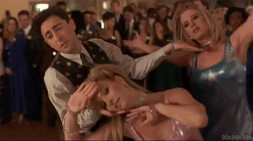 romy and micheles high school reunion dance GIF