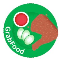 grabid grabfood Sticker by Grab Indonesia