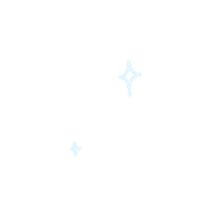 Baby Blue Star Sticker