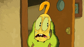 nervous pig goat banana cricket GIF by Nickelodeon