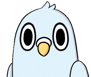Bird Smile Sticker by Jin