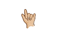 signmeupbabyllc i love you asl ily signmeup Sticker