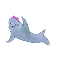 seal hello Sticker