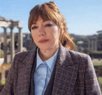 Serious Christmas GIF