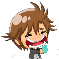 tears lol Sticker by Sammy_Krizpy