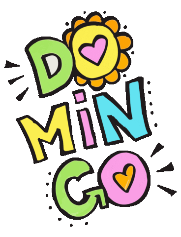 Domingo Sticker by Susan Maya