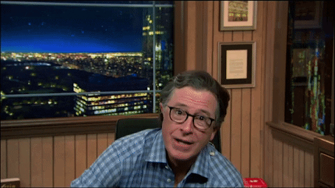 Stephen Colbert GIF by The Late Show With Stephen Colbert