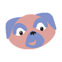 dog beauty Sticker