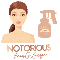 notoriousbeautylounge notorious beauty lounge notoriousbeautylounge Sticker