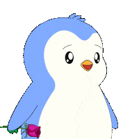 I Love You Hearts Sticker by Pudgy Penguins