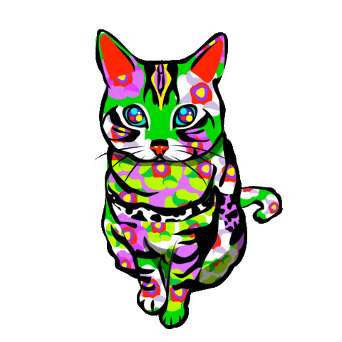 Cat 猫 Sticker