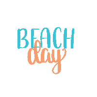 Beach Day Summer Sticker