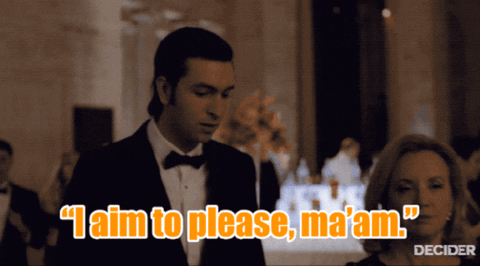 mrhibachi succession cousin greg aim to please GIF