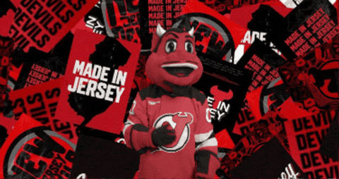 Nhl Mascot GIF by NJ Devil