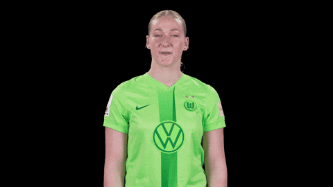 Shut Your Mouth GIF by VfL Wolfsburg