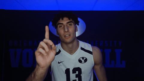 Gocougs Ncaavolleyball GIF by BYU Cougars