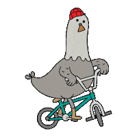 Vibes Bike Sticker by Boxpalm