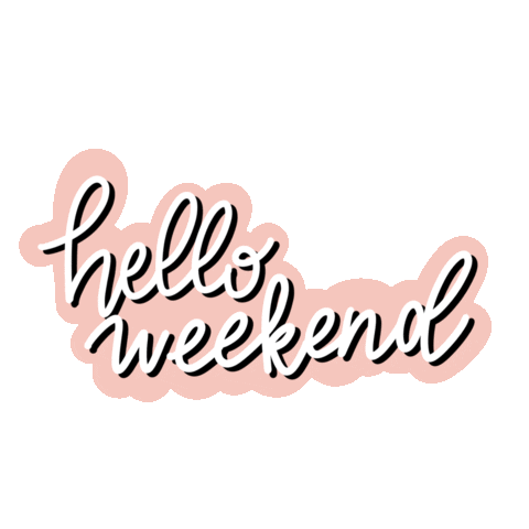 Weekend Sticker