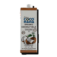 Coconut Milk Sticker by Coco Mama