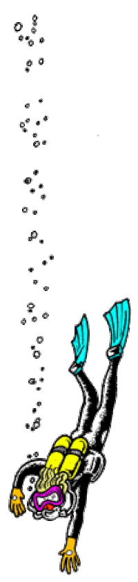 diving STICKER