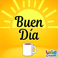 Good Morning Coffee GIF by Lucas and Friends by RV AppStudios
