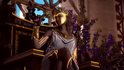 assassinscreed giphygifmaker smile elysium persephone GIF