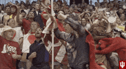 Fans Students GIF by Indiana Hoosiers