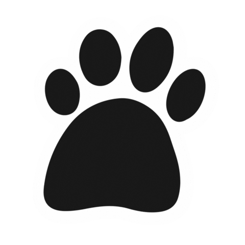 BlogPaws paw paws paw print pet lover Sticker