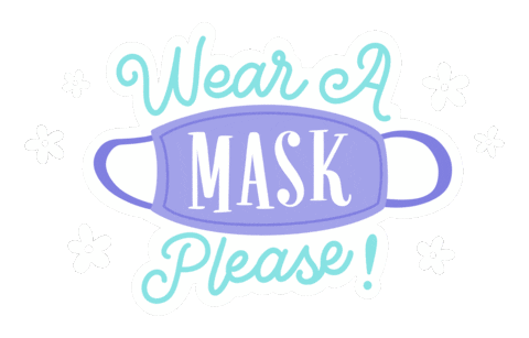 Mask Please Sticker
