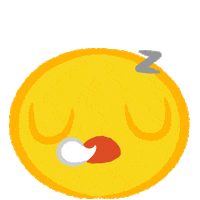 Sleepy Zzz Sticker