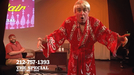 ric flair brett davis GIF by The Special Without Brett Davis