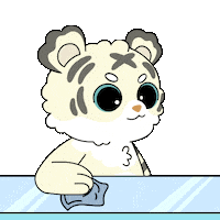 Bitcoin Tiger Sticker by Ordinary Frends