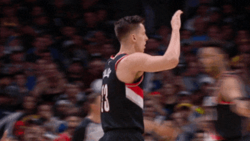 High Five Lets Go GIF by NBA