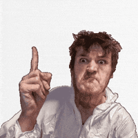 Serious Face GIF