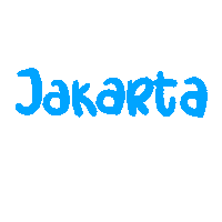 jakarta vickyevas Sticker