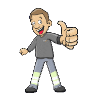 brings_ag happy smile ok thumbs up Sticker