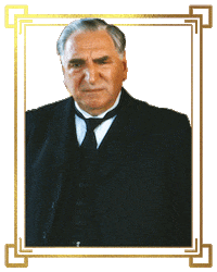 French Carson Sticker by Downton Abbey