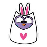 Chocolate Bunny Sticker by Uatt?