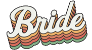 Wedding Bride Sticker by ATDesignco