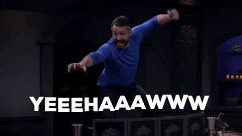 thedungeonrun giphygifmaker cowboy caffeine dd GIF