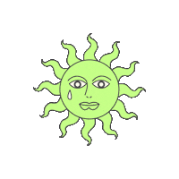 Sunface Sticker by United By Short Hair