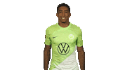 Vfl Wolfsburg Hello Sticker by Bundesliga