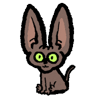 Cat Lol Sticker by Tony Papesh