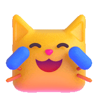 Happy Cat Sticker