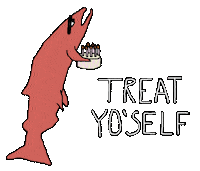 Cake Treat Sticker by Angry Duck