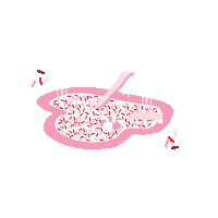 summer pink Sticker by Museum of Ice Cream