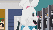suspicious rabbit GIF by South Park 